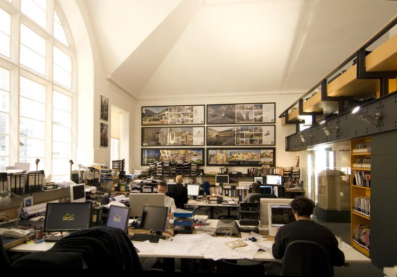 Richard Murphy Architects' Office at The Breakfast Mission
